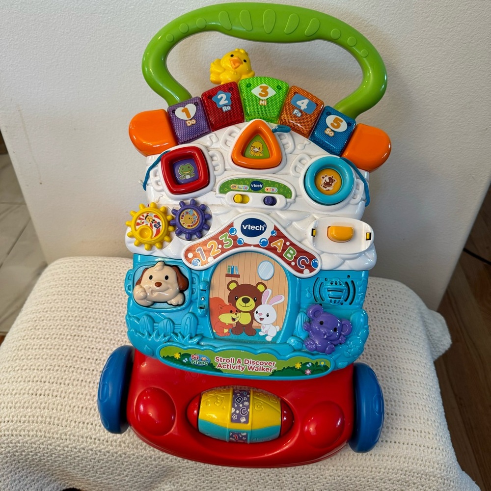 VTech First Step Multi-Color Activity Baby Walker.